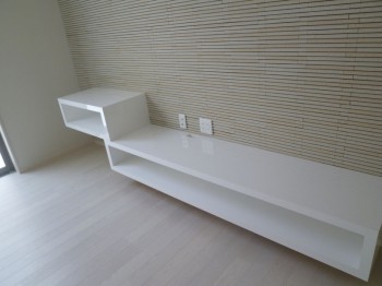某住宅　造作家具4