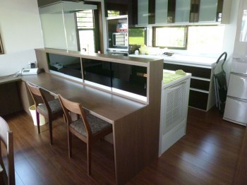 某住宅　造作家具6